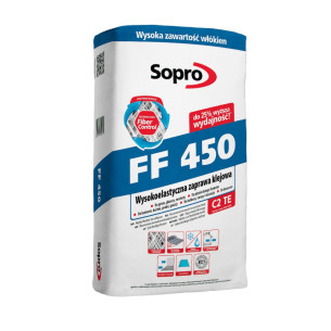 Highly Elastic Adhesive with Fibers Sopro FF450